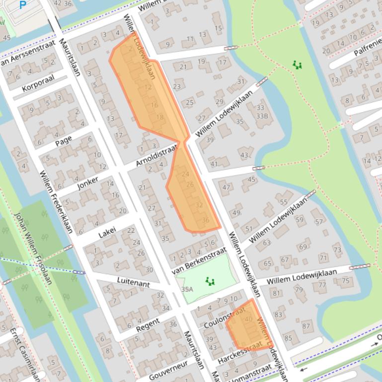 Kaart van postcodegebied 8448PJ.