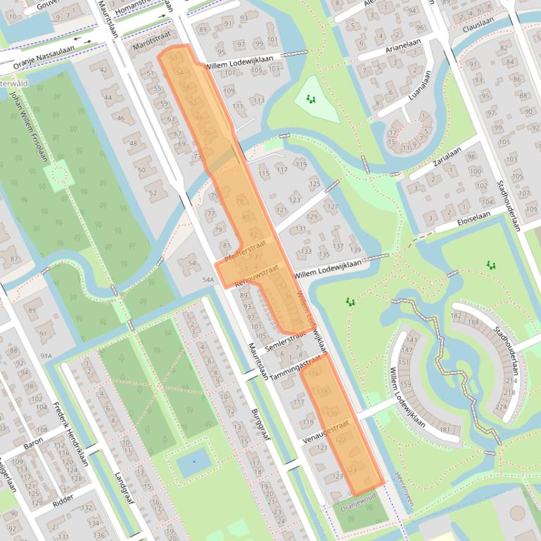Kaart van postcodegebied 8448PK.