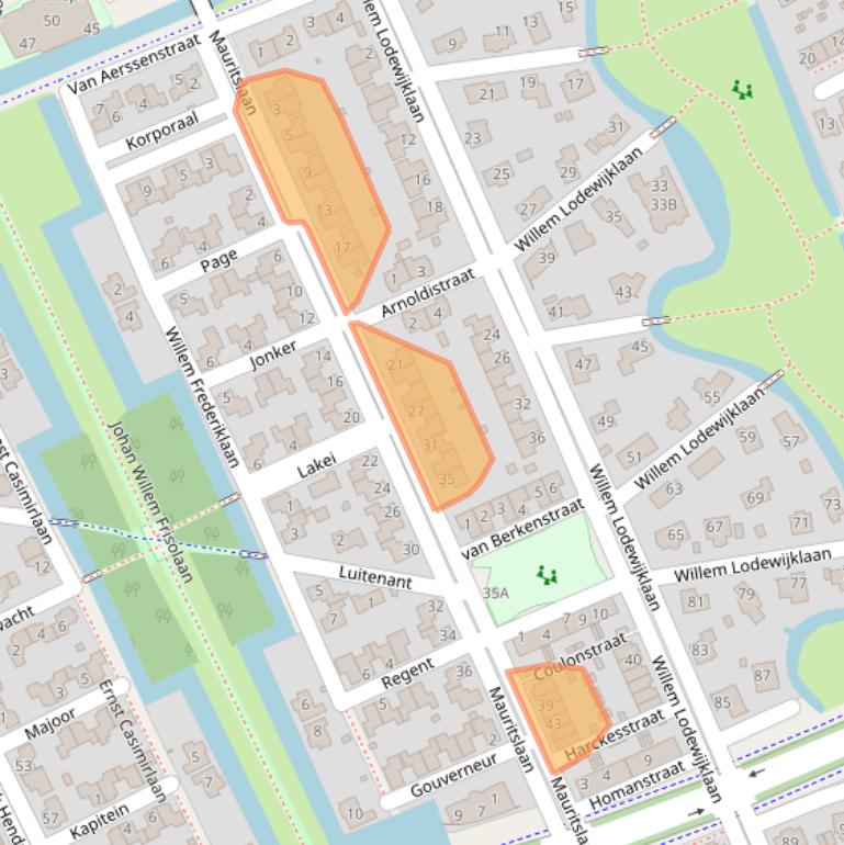 Kaart van postcodegebied 8448PL.