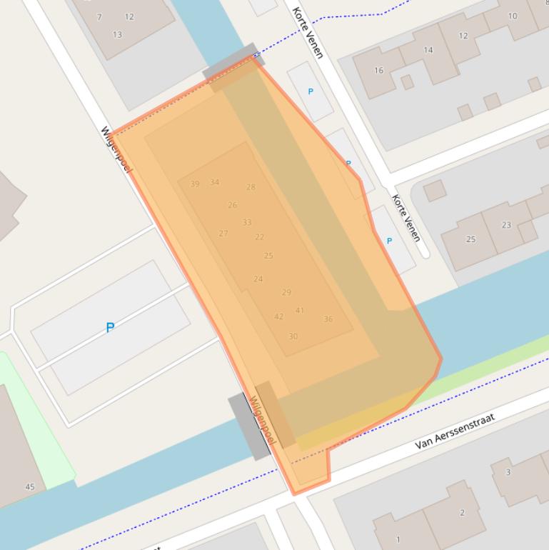 Kaart van postcodegebied 8448SL.