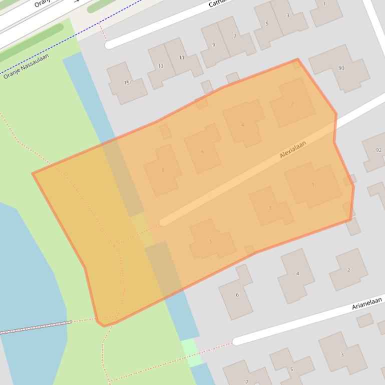 Kaart van postcodegebied 8448TE.