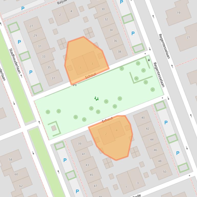 Kaart van postcodegebied 8448VB.