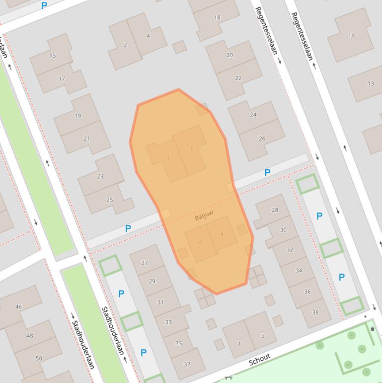 Kaart van postcodegebied 8448VC.