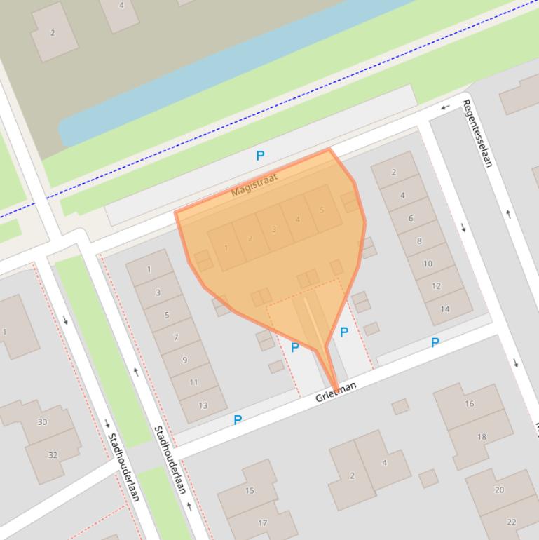 Kaart van postcodegebied 8448VE.