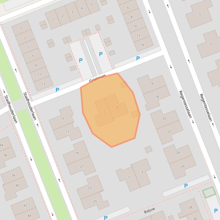Kaart van postcodegebied 8448VL.