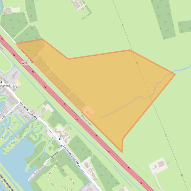 Kaart van postcodegebied 8449AD.