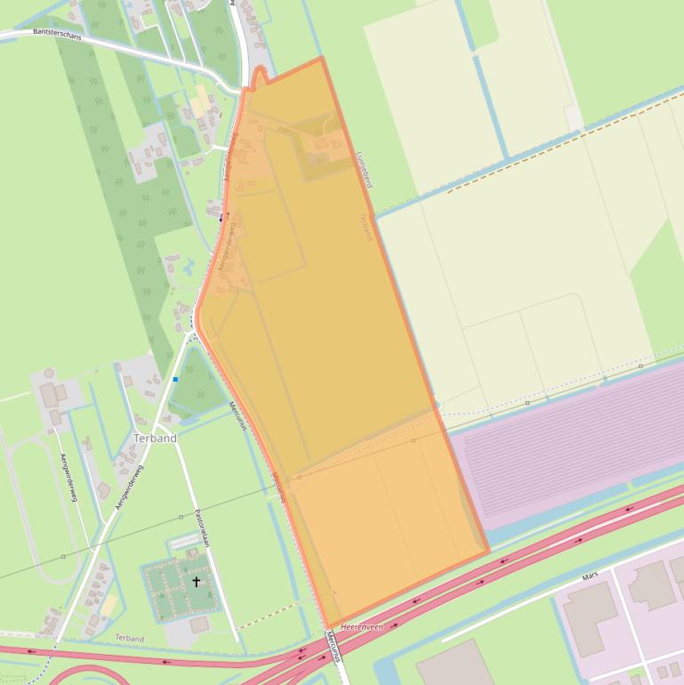 Kaart van postcodegebied 8449BD.