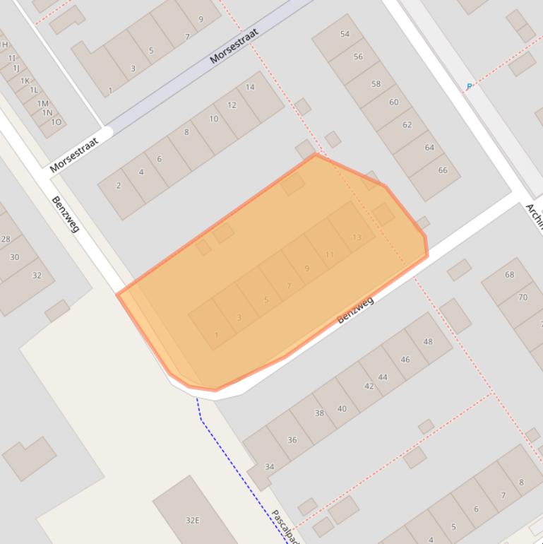 Kaart van postcodegebied 8451BG.