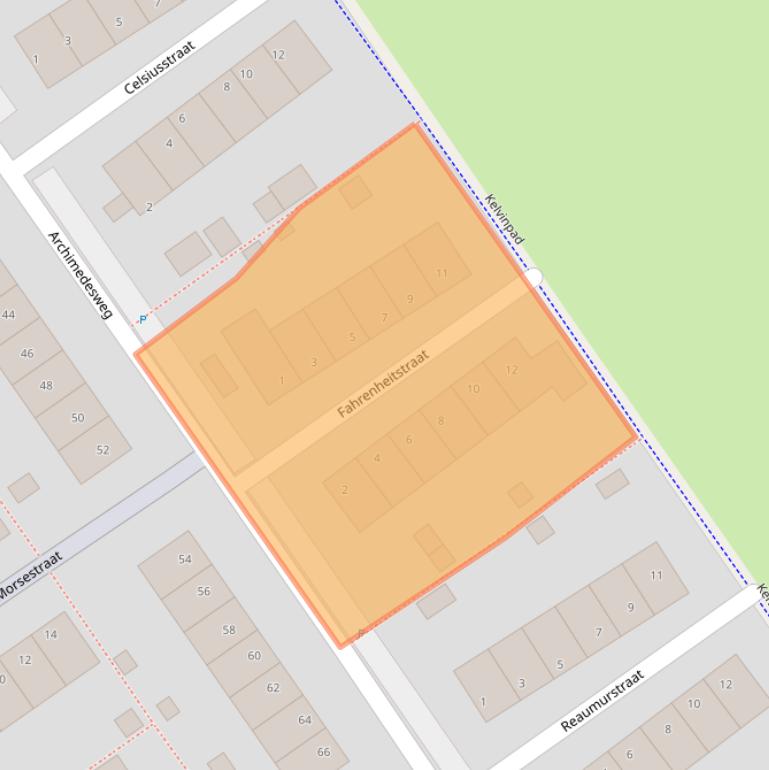 Kaart van postcodegebied 8451BR.