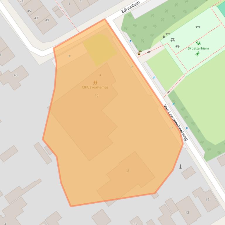 Kaart van postcodegebied 8451CN.