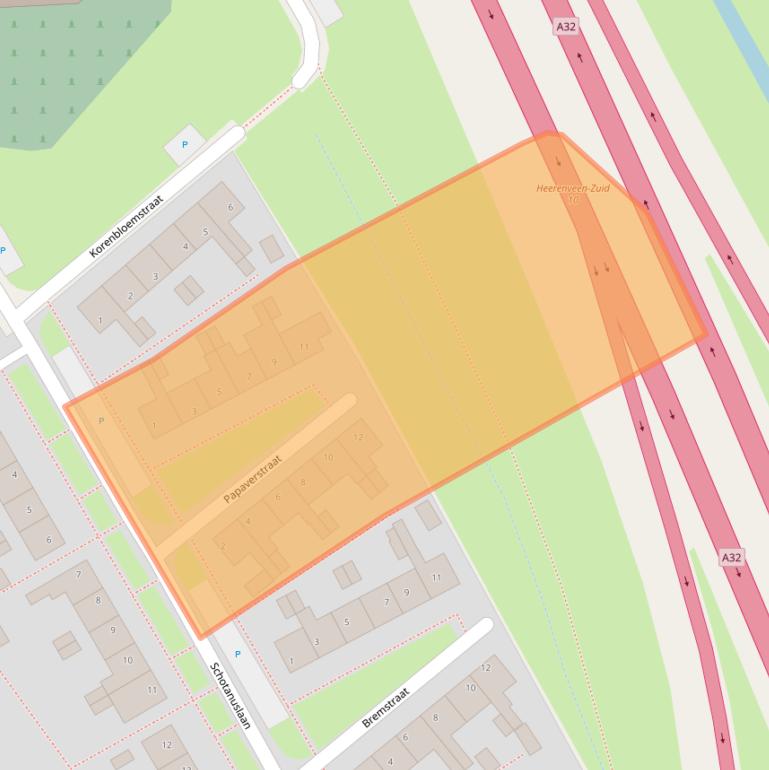 Kaart van postcodegebied 8451CV.