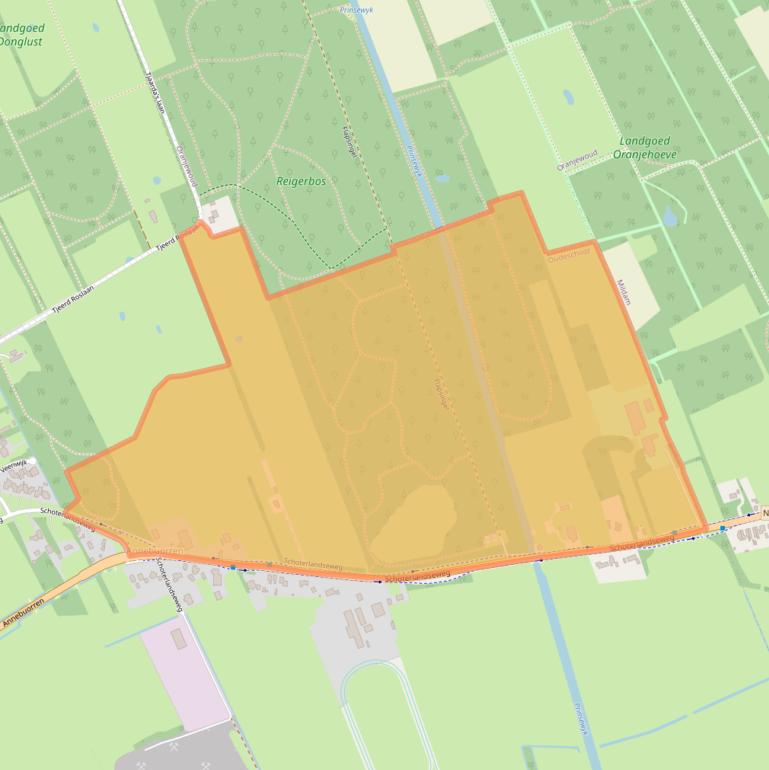 Kaart van postcodegebied 8451KB.