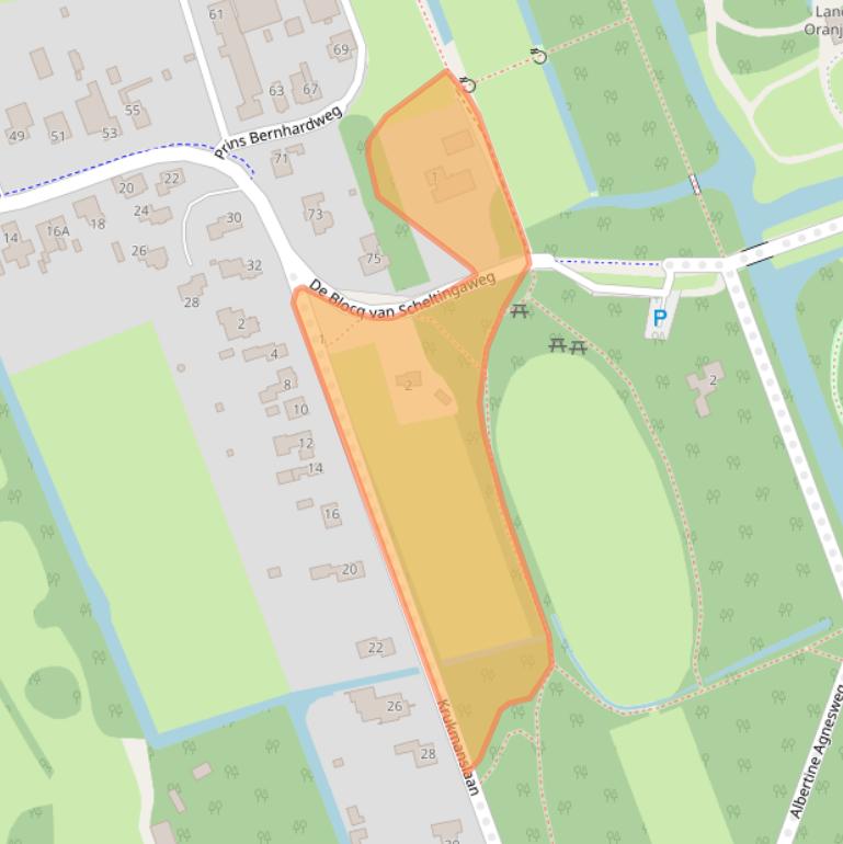 Kaart van postcodegebied 8453JB.