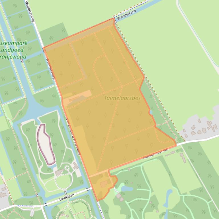 Kaart van postcodegebied 8453JE.