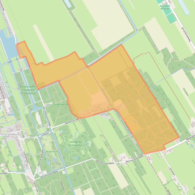 Kaart van postcodegebied 8453JG.