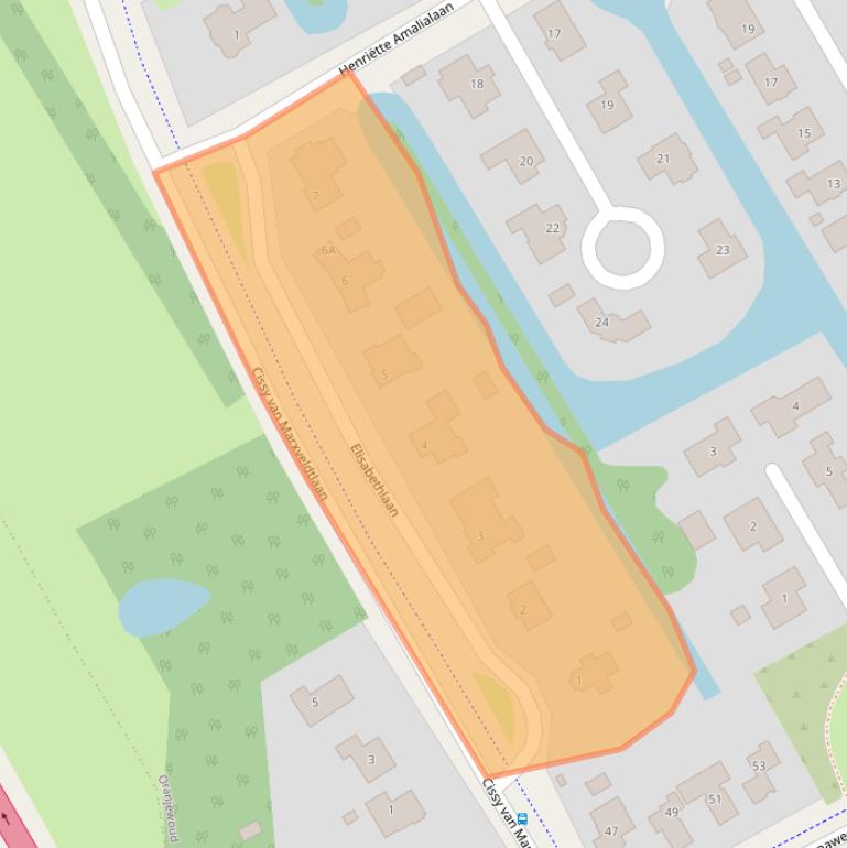 Kaart van postcodegebied 8453VA.