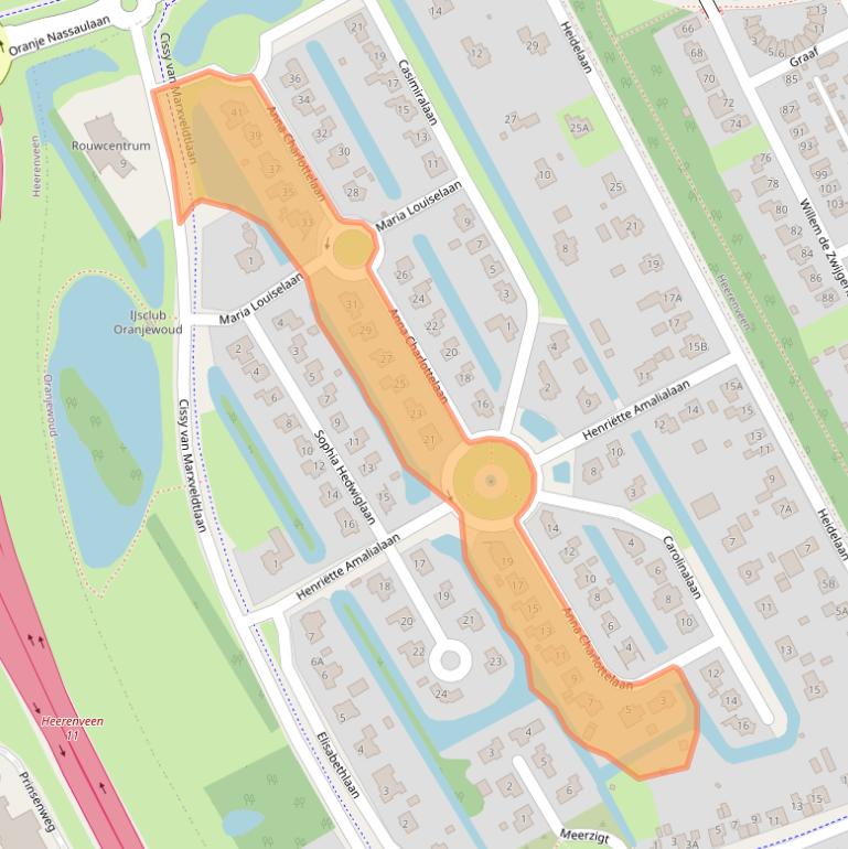 Kaart van postcodegebied 8453VE.