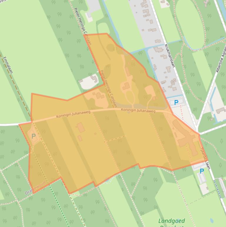 Kaart van postcodegebied 8453WH.