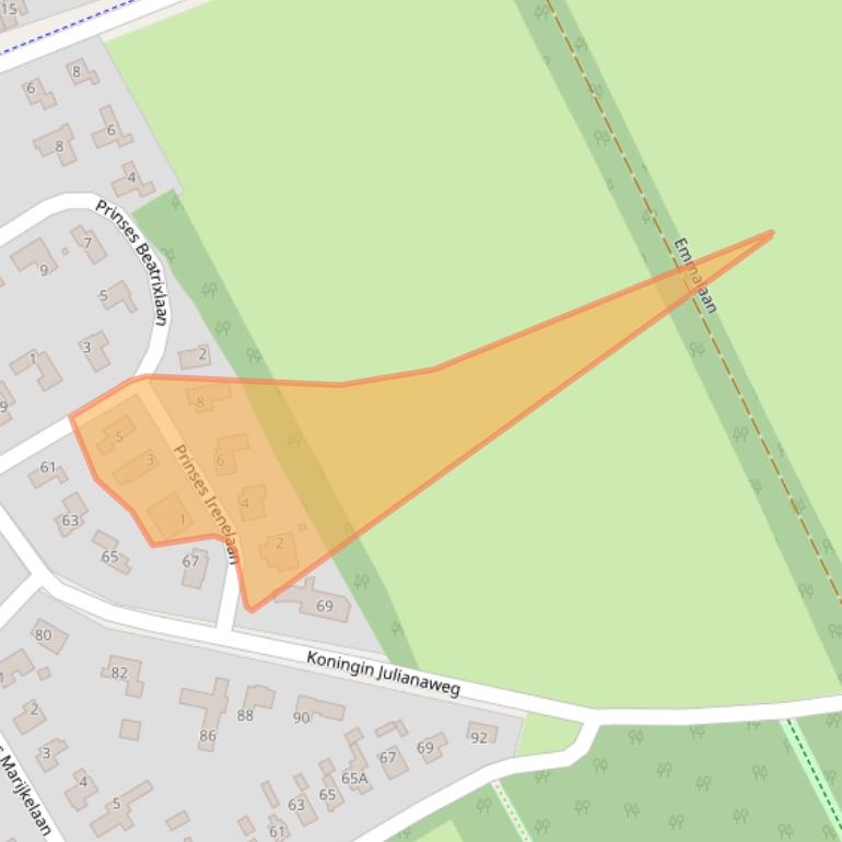 Kaart van postcodegebied 8453XA.