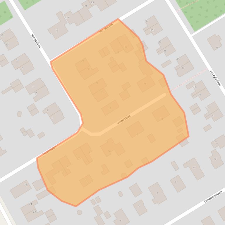 Kaart van postcodegebied 8454KL.