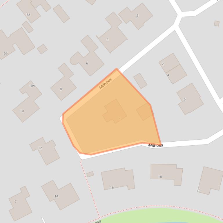 Kaart van postcodegebied 8454LA.