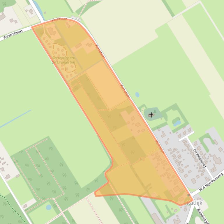 Kaart van postcodegebied 8455JP.