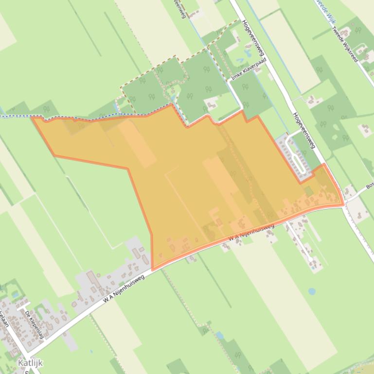 Kaart van postcodegebied 8455JT.