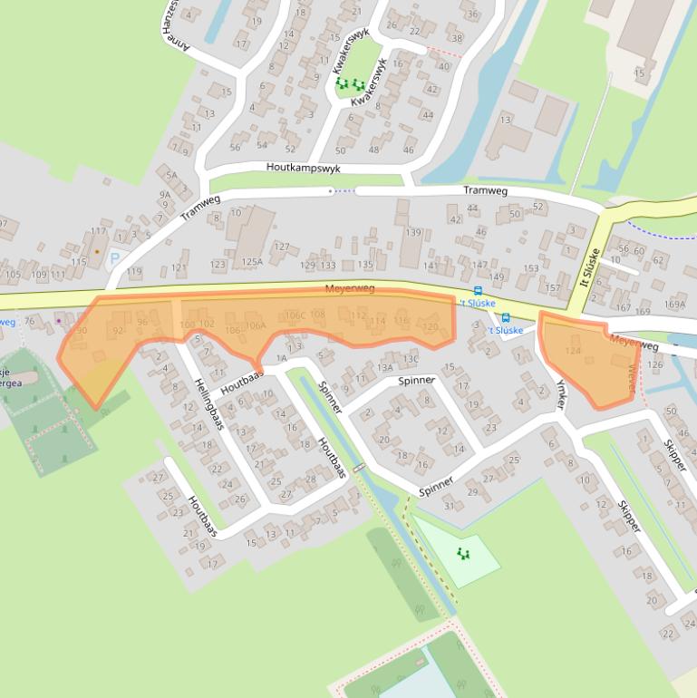 Kaart van postcodegebied 8456GJ.