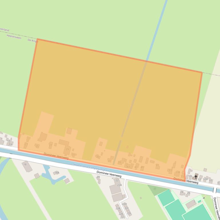 Kaart van postcodegebied 8456HJ.