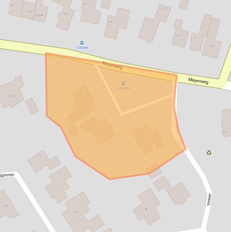 Kaart van postcodegebied 8456JA.