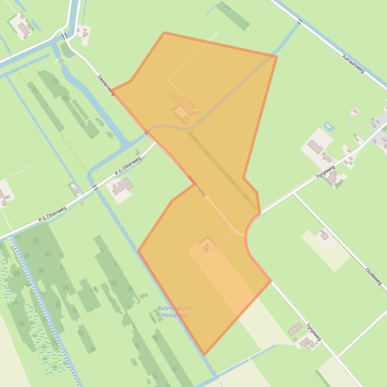 Kaart van postcodegebied 8457EH.