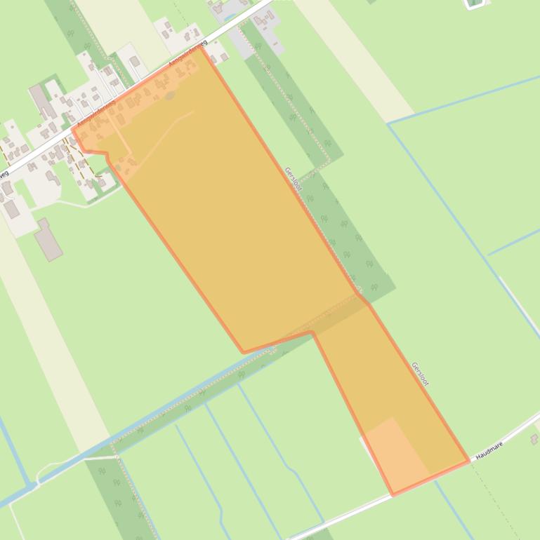 Kaart van postcodegebied 8458CM.