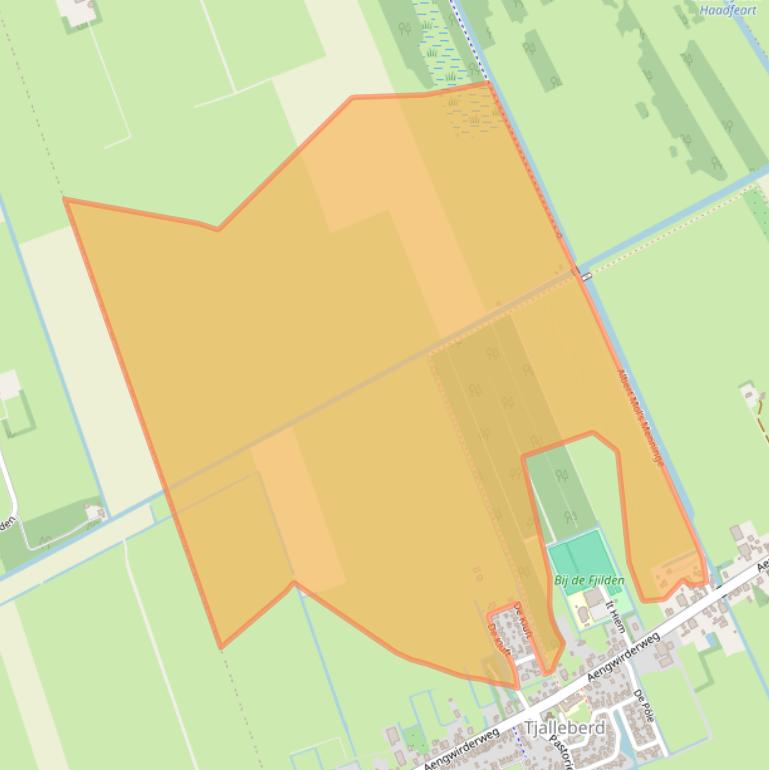 Kaart van postcodegebied 8458CN.