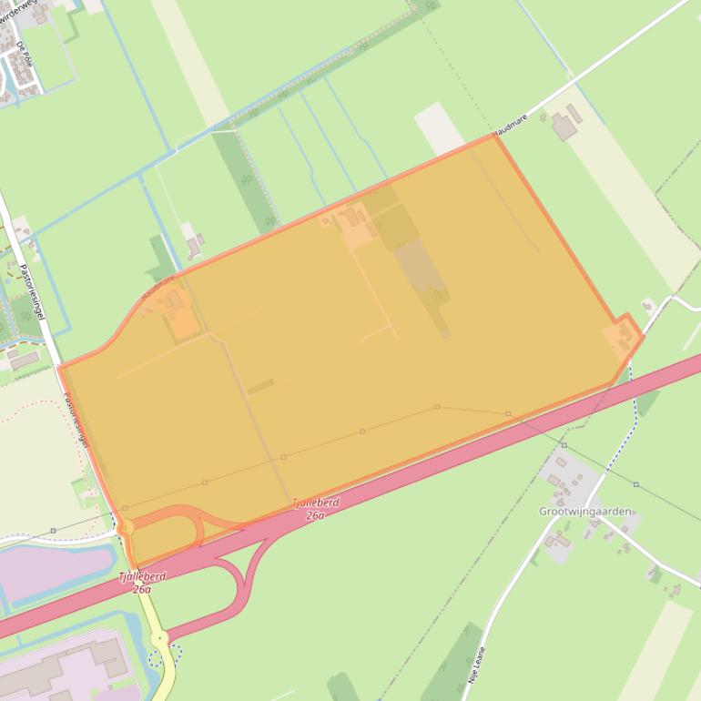 Kaart van postcodegebied 8458CR.