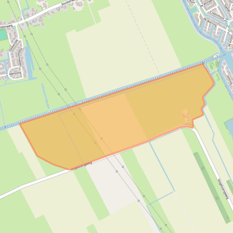 Kaart van postcodegebied 8461LC.