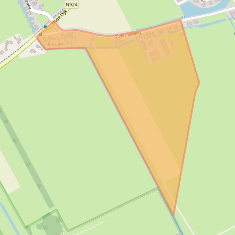 Kaart van postcodegebied 8461LL.