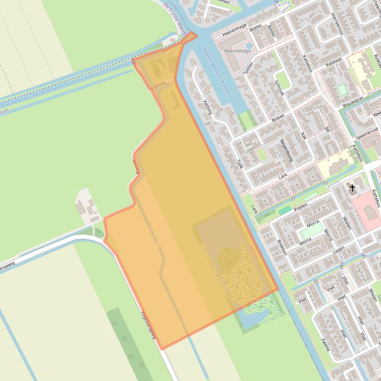 Kaart van postcodegebied 8461NA.