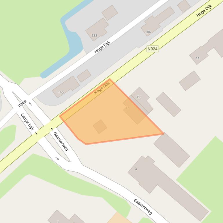 Kaart van postcodegebied 8463NL.