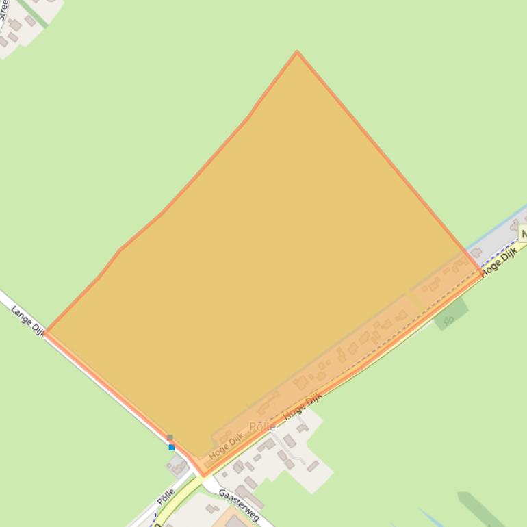 Kaart van postcodegebied 8463NN.