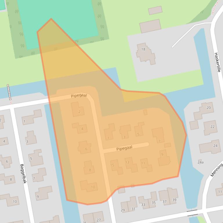 Kaart van postcodegebied 8465MA.