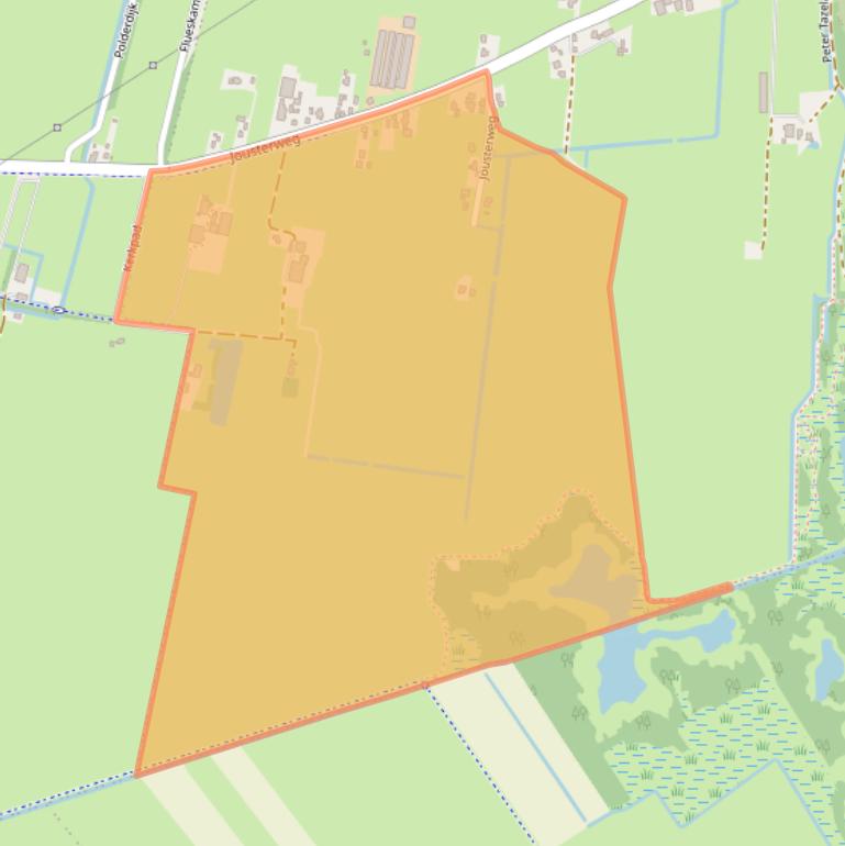 Kaart van postcodegebied 8465PJ.