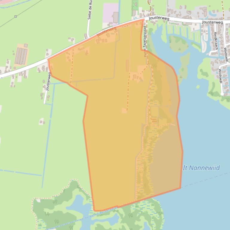 Kaart van postcodegebied 8465PK.