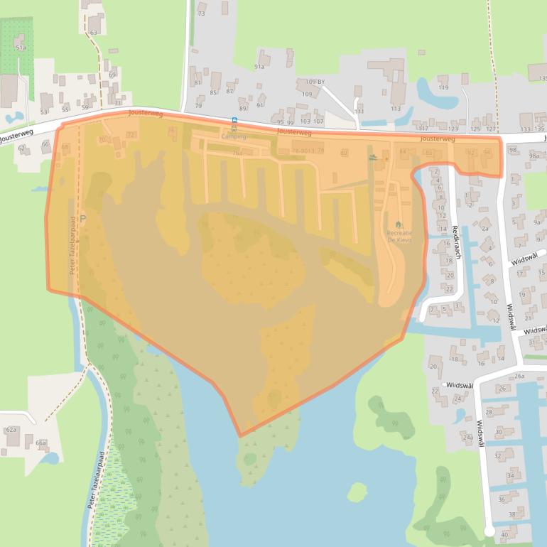 Kaart van postcodegebied 8465PL.