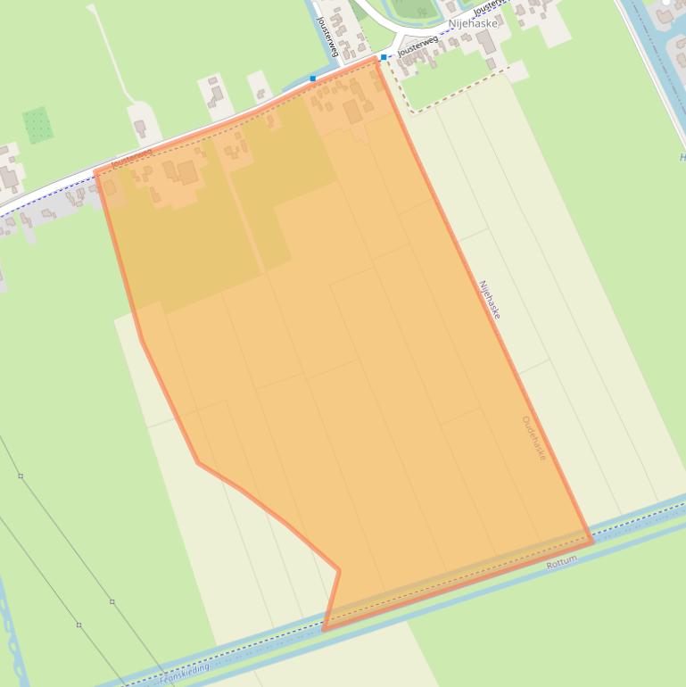 Kaart van postcodegebied 8465PR.