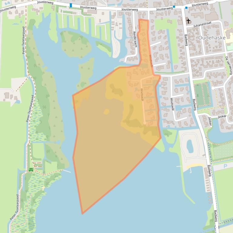 Kaart van postcodegebied 8465PV.