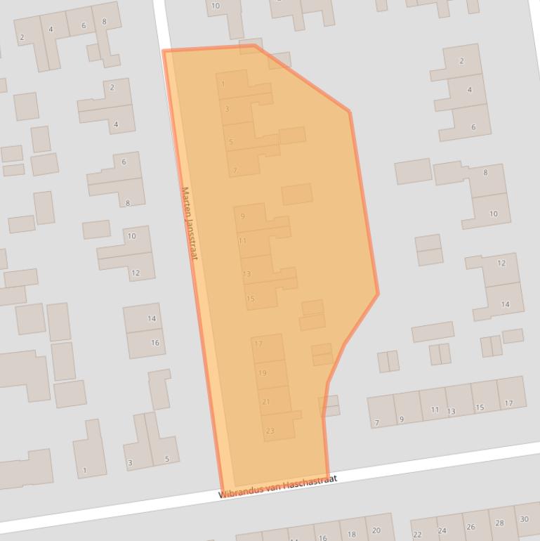 Kaart van postcodegebied 8465RA.