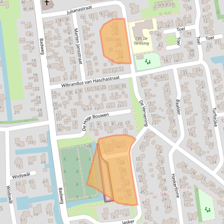 Kaart van postcodegebied 8465RD.