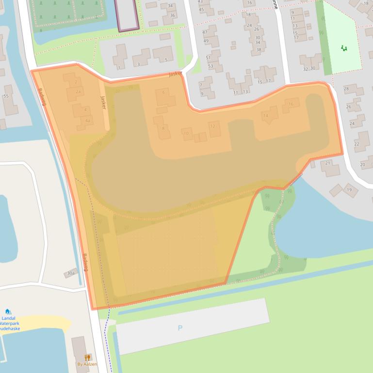 Kaart van postcodegebied 8465RH.