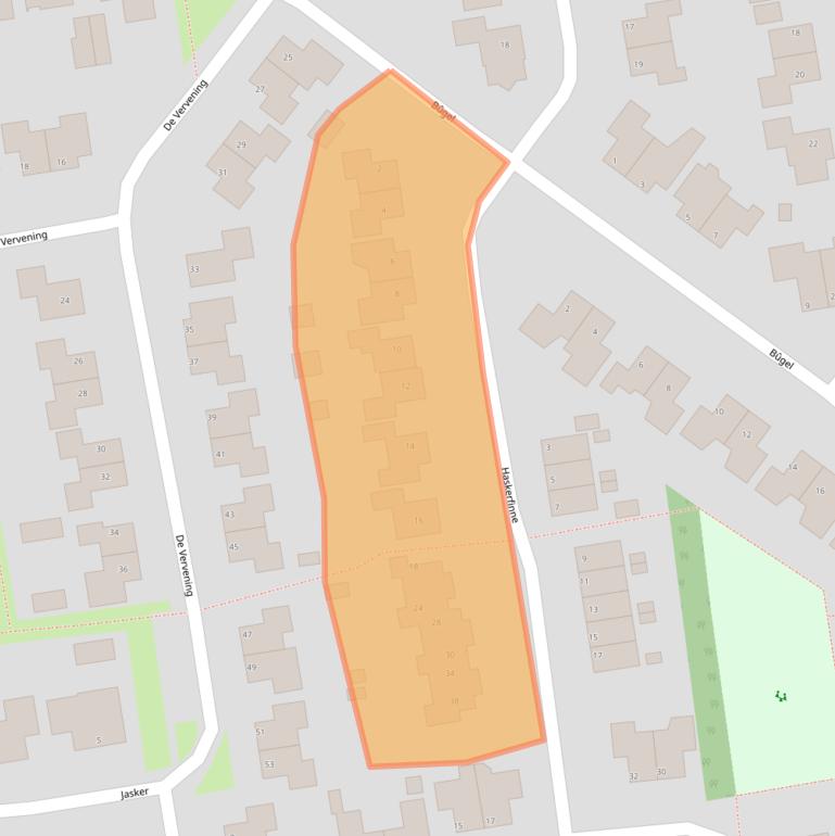 Kaart van postcodegebied 8465RJ.