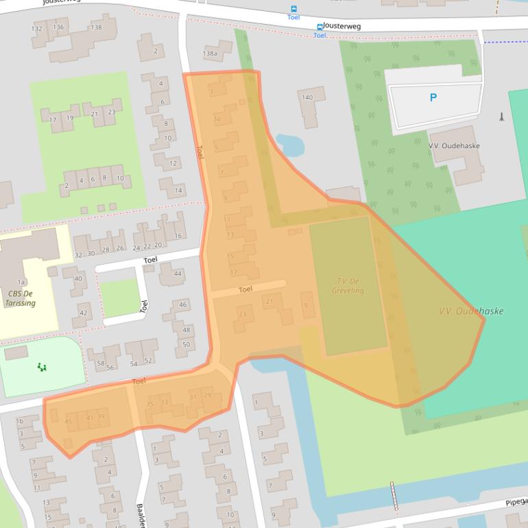 Kaart van postcodegebied 8465RL.